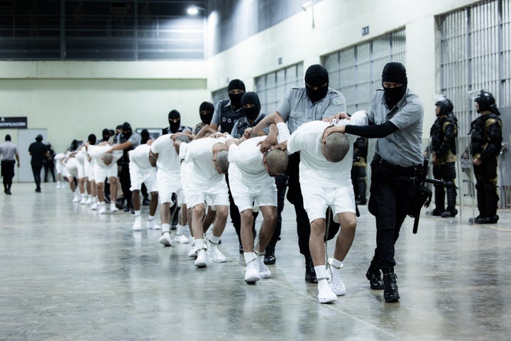‘He’s Not A Legal’: Mother Bereft After Recognizing Son Amongst Alleged Venezuelan Gang Members 2 El Salvador's president has said that the men will be imprisoned for at least a year and forced to perform labor.