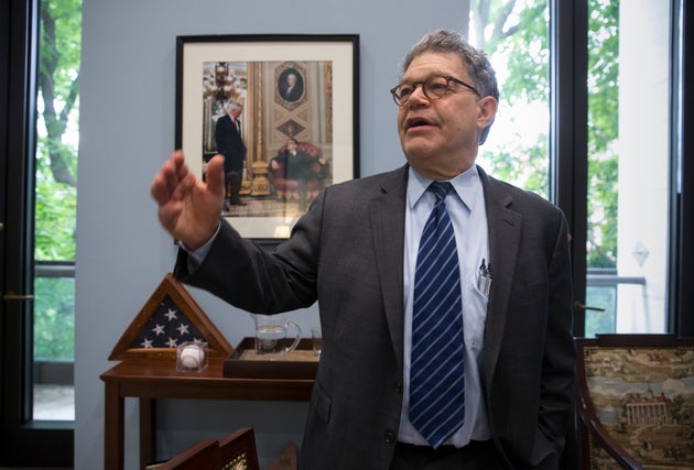 Al Franken in Washington D.C. in 2016