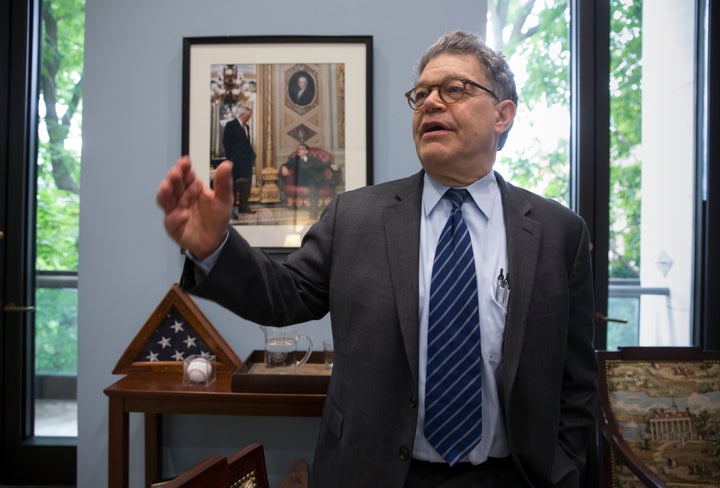 Al Franken in Washington D.C. in 2016