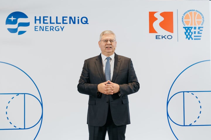 Ο CEO της HELLENiQ ENERGY και της ΕΚΟ κ. Ανδρέας Σιάμισιης ανακοινώνει την ανανέωση της συνεργασίας με την Ελληνική Ομοσπονδία Καλαθοσφαίρισης.