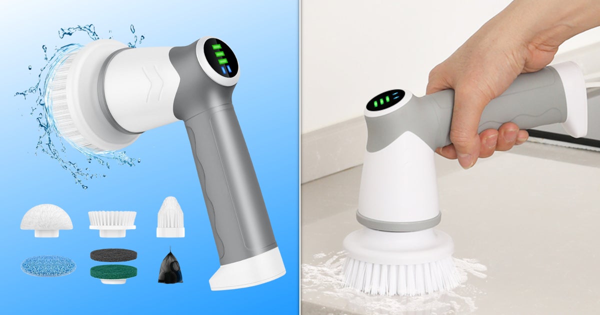 Powerful Handheld Electric Cleaning Brush Is Under Powerful Handheld Electric Cleaning Brush Is Under