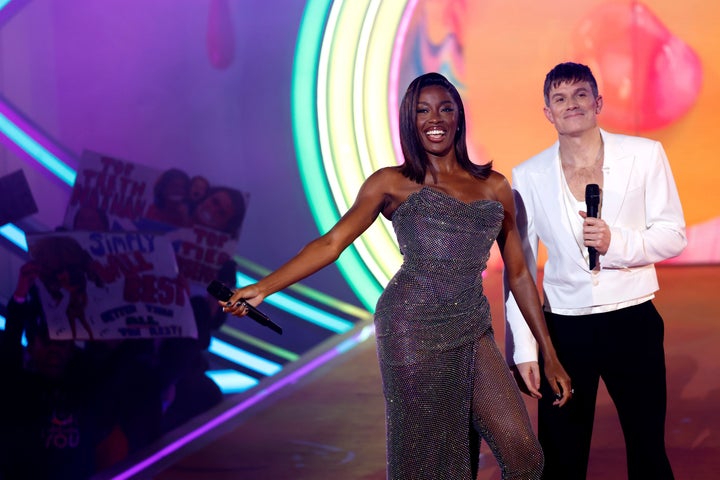 Celebrity Big Brother hosts AJ Odudu and Will Best