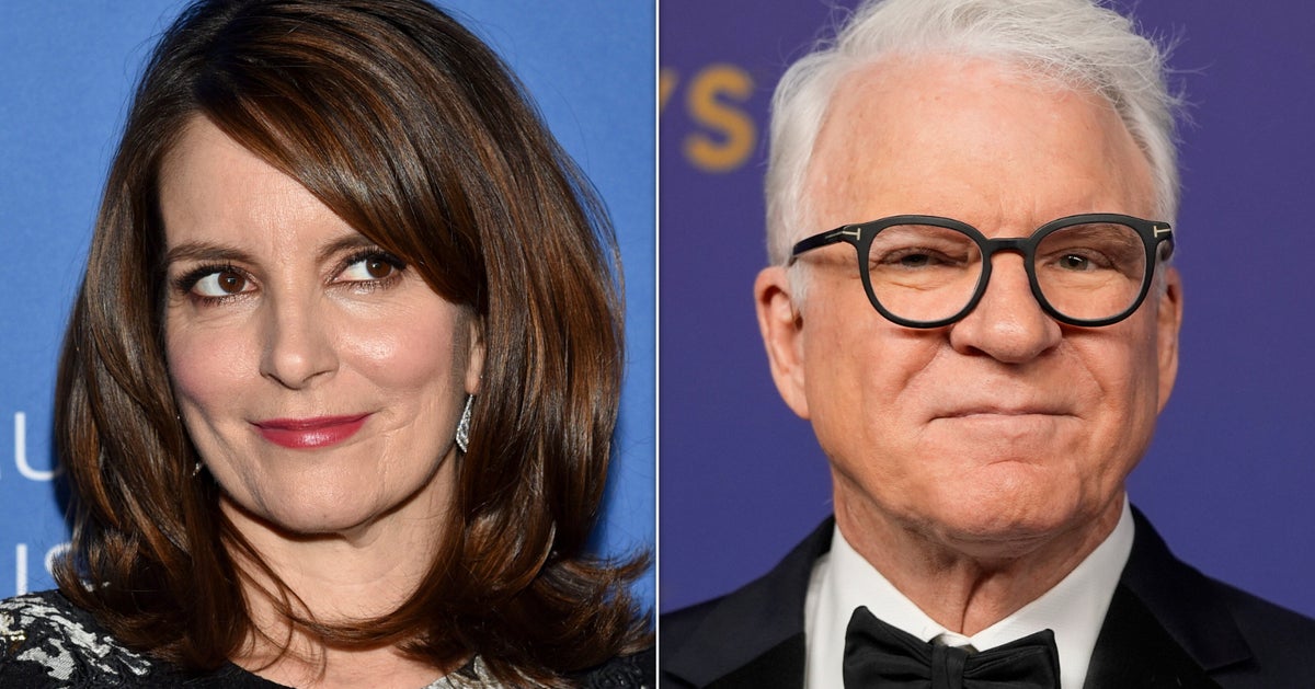 Tina Fey and Steve Martin on SNL