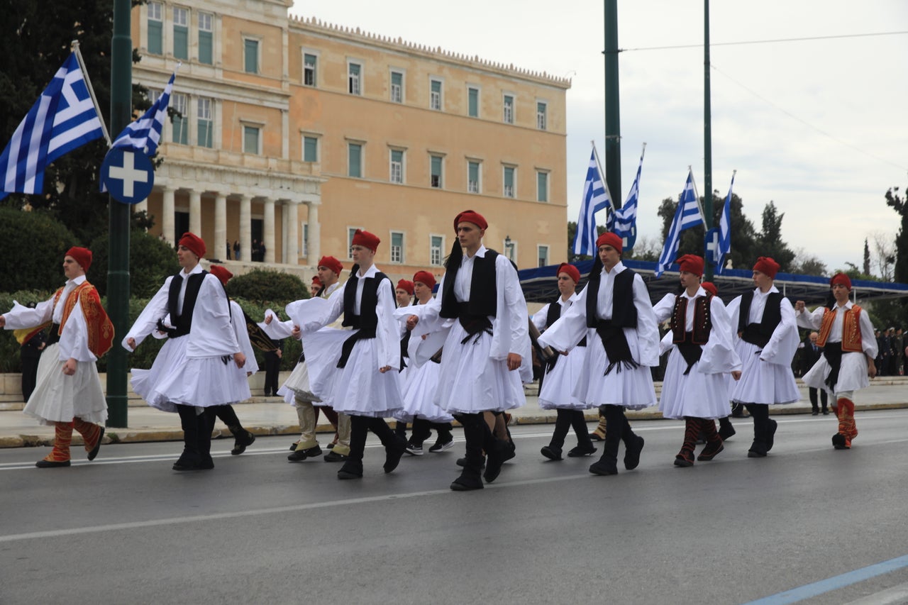 Μαθητική παρέλαση 25ης Μαρτίου 2025 στην Αθήνα