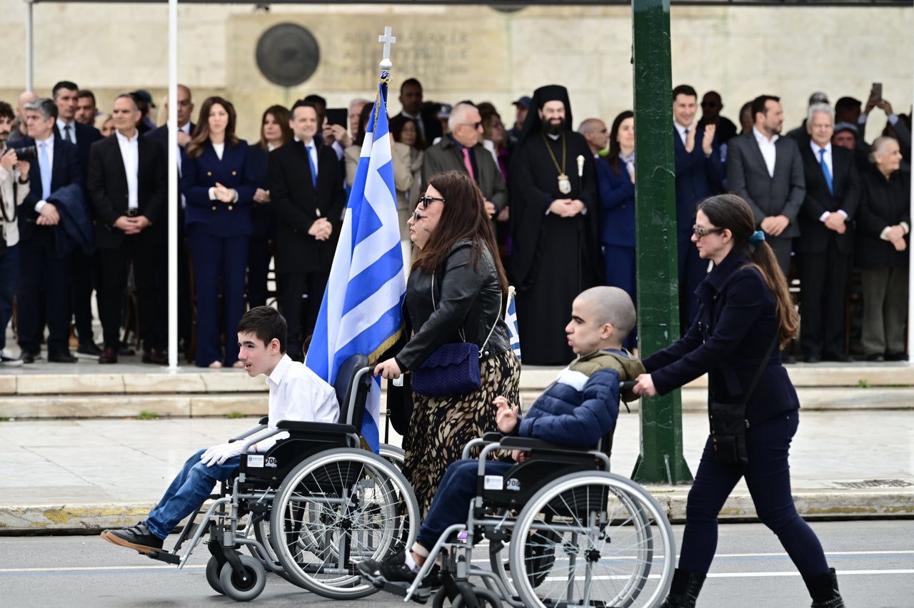 Μαθητική παρέλαση 25ης Μαρτίου 2025 στην Αθήνα