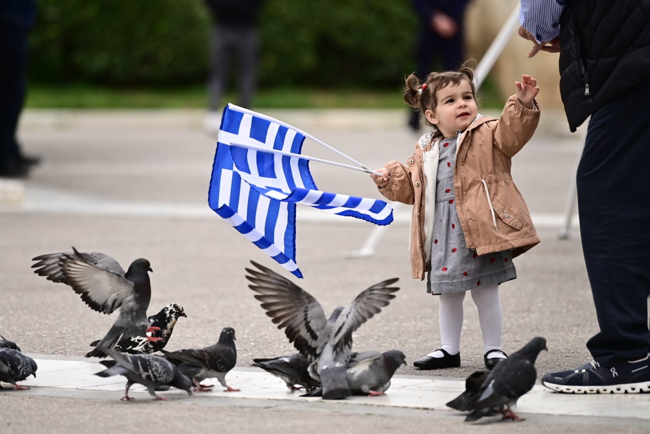 Μαθητική παρέλαση 25ης Μαρτίου 2025 στην Αθήνα