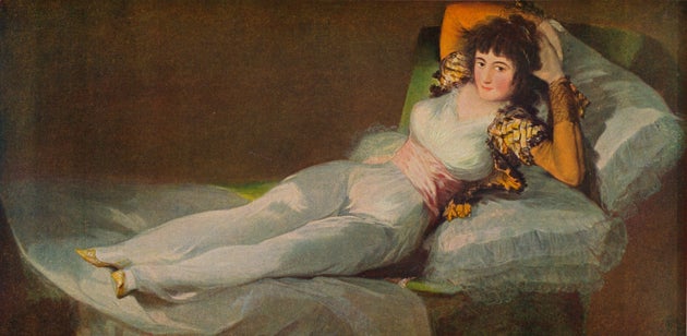 «The Clothed Maja», Φρανθίσκο Γκόγια, 1800-1808. (Photo by The Print Collector/Getty Images)
