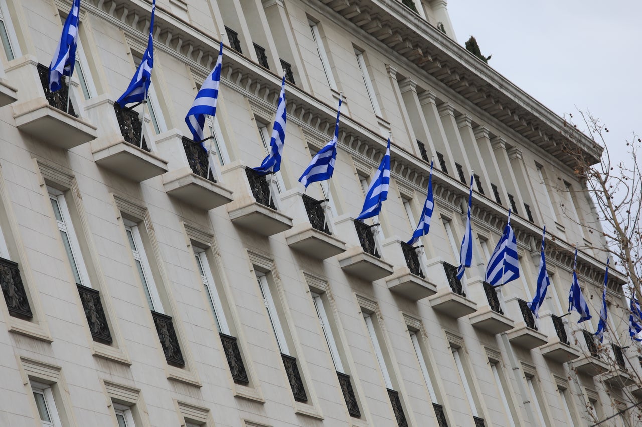 Παρέλαση μαθητών, σπουδαστών, προσκόπων και οδηγών μπροστά από το Μνημείο του Άγνωστου Στρατιώτη στην Αθήνα για την εθνική επέτειο της 25ης Μαρτίου στην Αθήνα, Δευτέρα 24 Μαρτίου 2025. (ΜΙΧΑΛΗΣ ΚΑΡΑΓΙΑΝΝΗΣ/EUROKINISSI)