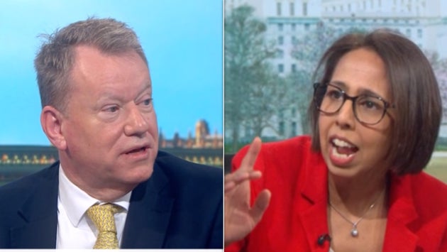 David Frost and Munira Wilson