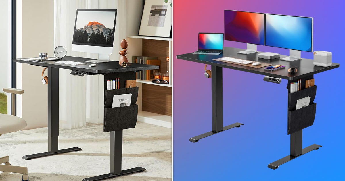 If You're Still Sitting All Day, It's Time To Switch To A Standing Desk - And This One Is On Sale