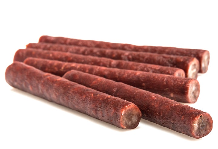 Meat snack company Chomps announced a voluntary recall on select beef and turkey sticks in coordination with its "manufacturing partner and under USDA oversight," the company said.