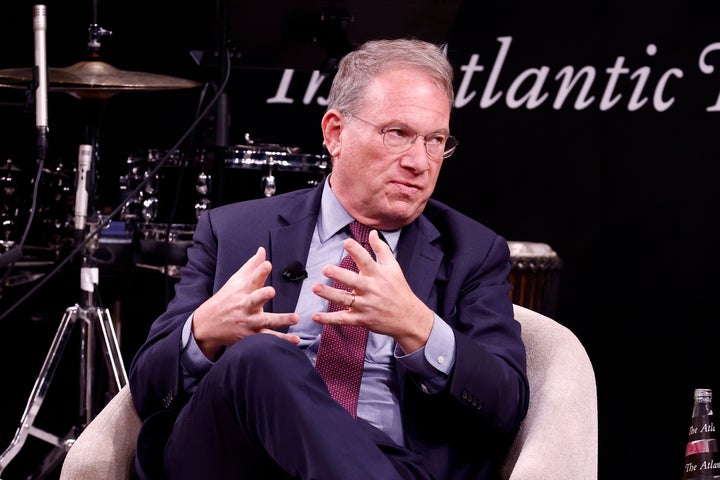 Atlantic editor-in-chief Jeffrey Goldberg speaks on stage at The Atlantic Festival last September.