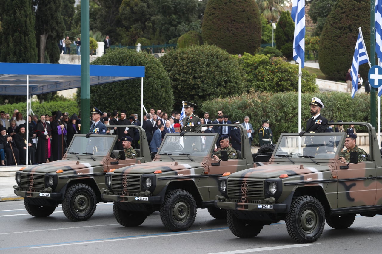 Στρατιωτική παρέλαση στην Αθήνα