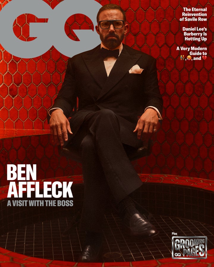 Ben Affleck on the cover of GQ magazine