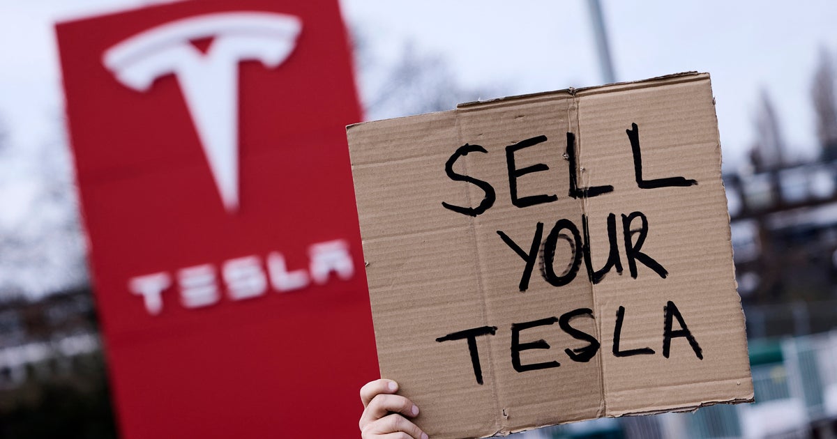 NextImg:Man Allegedly Drives Into Crowd Of Anti-Musk Protesters, Declares He 'Stands' With Tesla