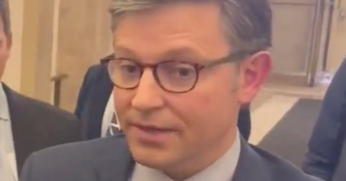 Mike Johnson Downplays Group Chat Leaks As 'Officials Doing Their Job,' Gets Torched On X