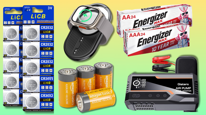 Batteries and charging banks on sale for Amazon Big Spring Sale.