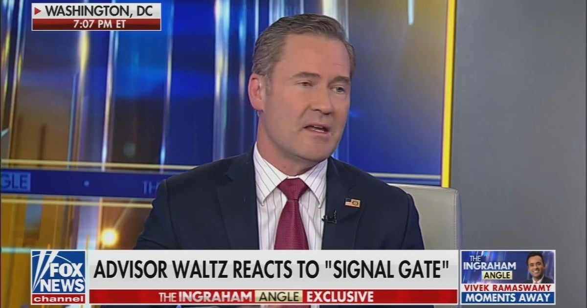 Mike Waltz Suggests Journalist May Have Intentionally Infiltrated 'War Plans' Group Text