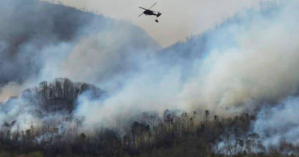 Wildfires In The Carolinas Fueled By Drought, Wind And Fallen Trees From Hurricane Helene