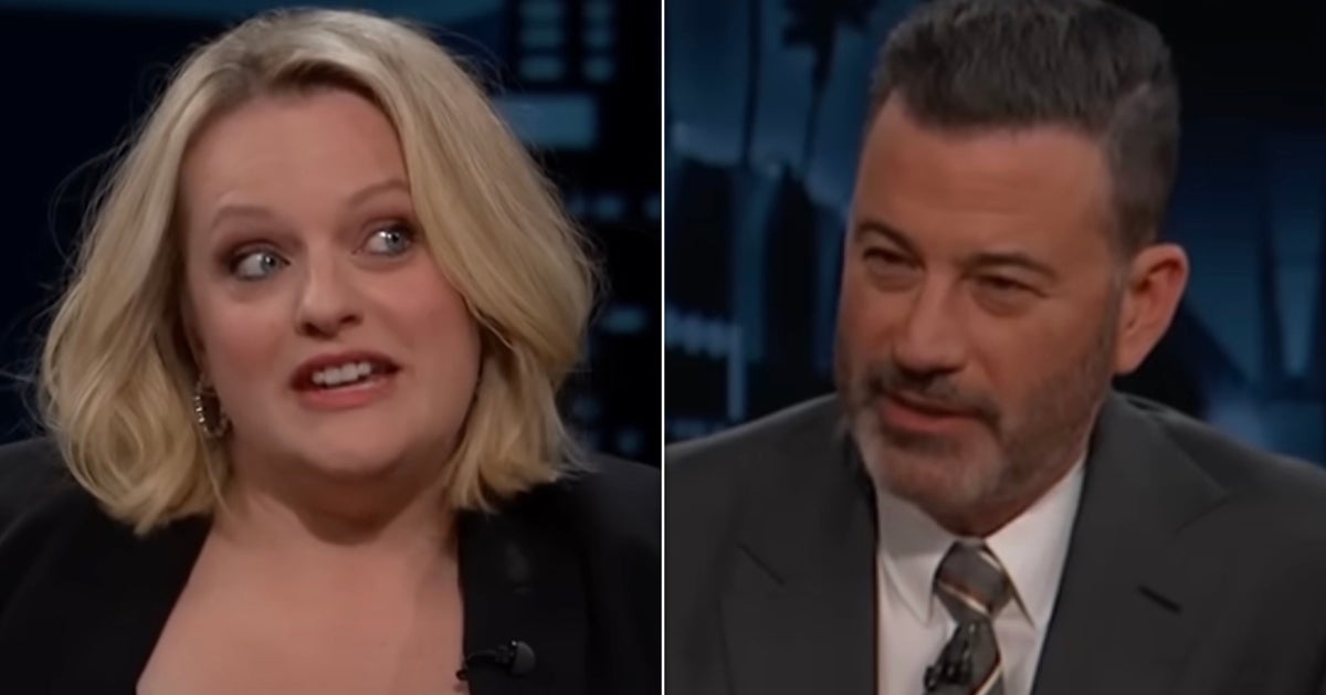 Elisabeth Moss Stuns Jimmy Kimmel With WTF Story About Her 'Handmaid's Tale' Underwear