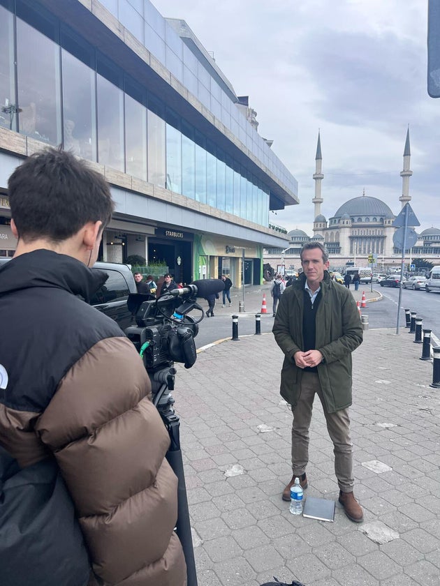 Ο ανταποκριτής του BBC στην Κωνσταντινούπολη Μαρκ Λόουεν