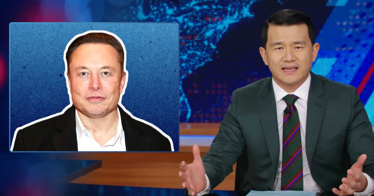 NextImg:'Oh, My God': 'Daily Show' Slams The 'S**t' Out Of This Elon Musk Political Flub