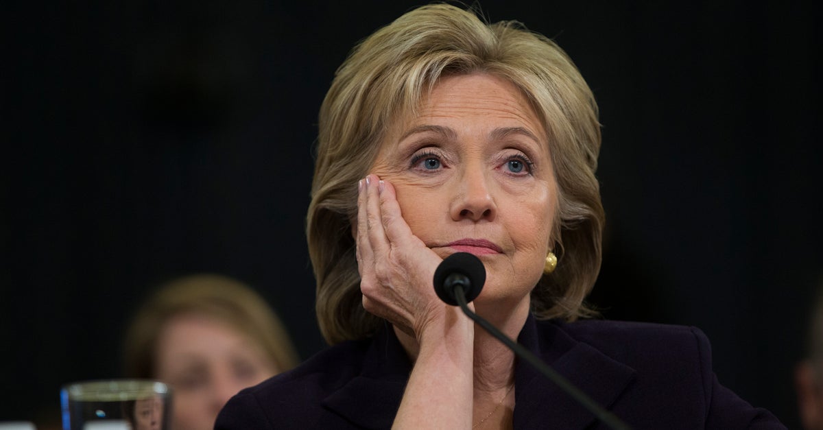 Hillary Clinton Skewers Trump Administration's Signal Scandal: 'It's Just Dumb'