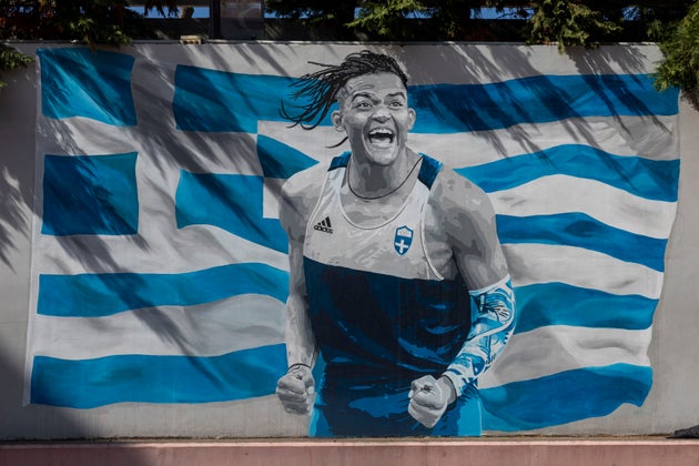 Το εντυπωσιακό γκράφιτι, αφιερωμένο στον Εμμανουήλ Καραλή