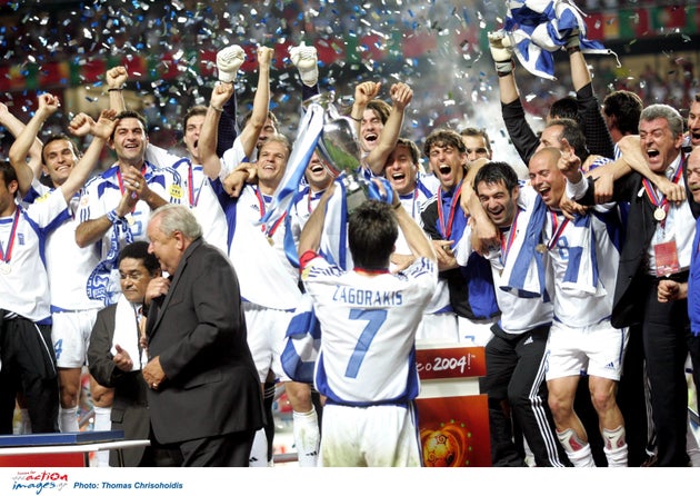 Κατάκτηση του Εuro 2004 από την εθνική ομάδα ποδοσφαίρου