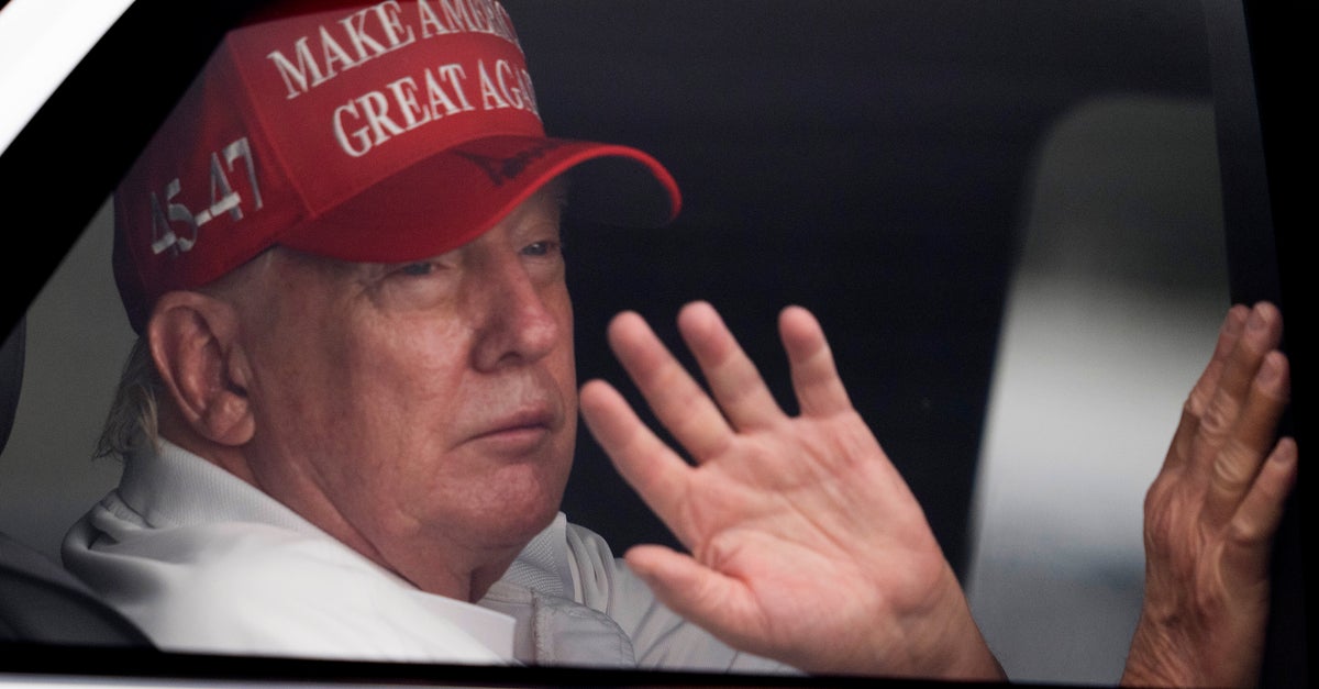 Trump Says He Won't 'Fire People' Over Signal Messages