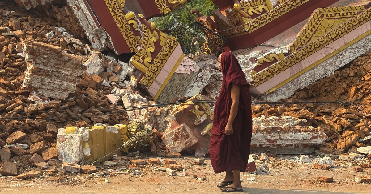Smell Of Death Permeates Myanmar Cities After Quake Kills Over 1,600 And Leaves Countless Buried