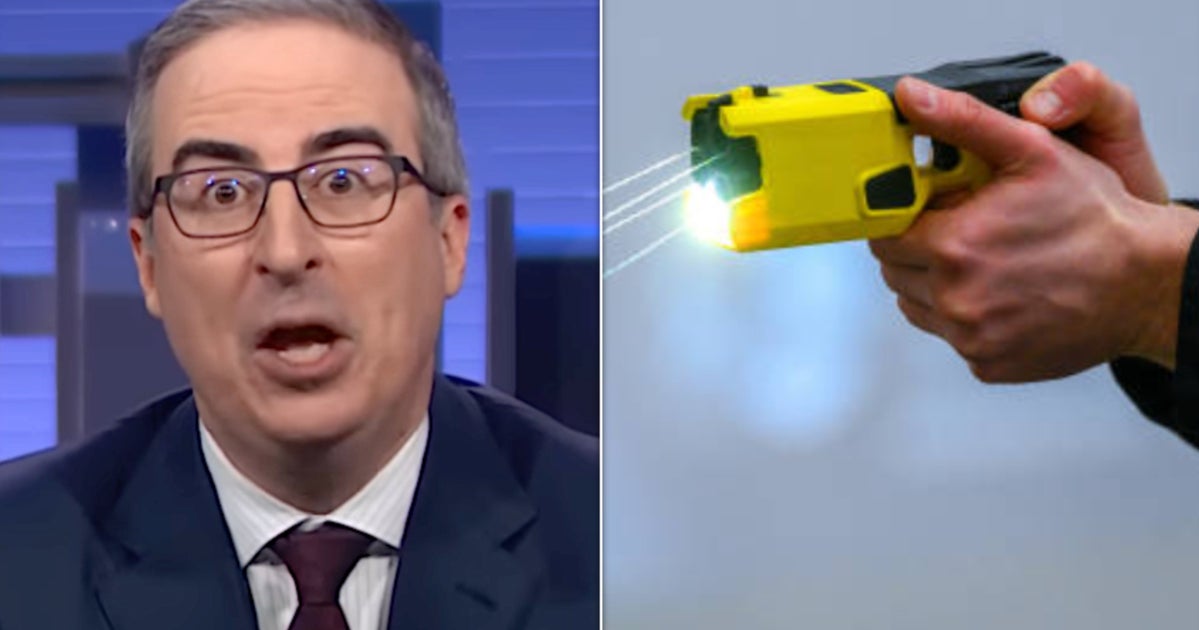 John Oliver Zaps Taser Company's Fine Print In A Takedown For The Ages