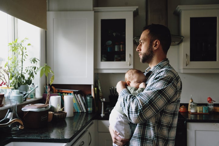 Dads don’t get a nine-month biological build-up to parenthood, so feelings of fear and uncertainty are common.