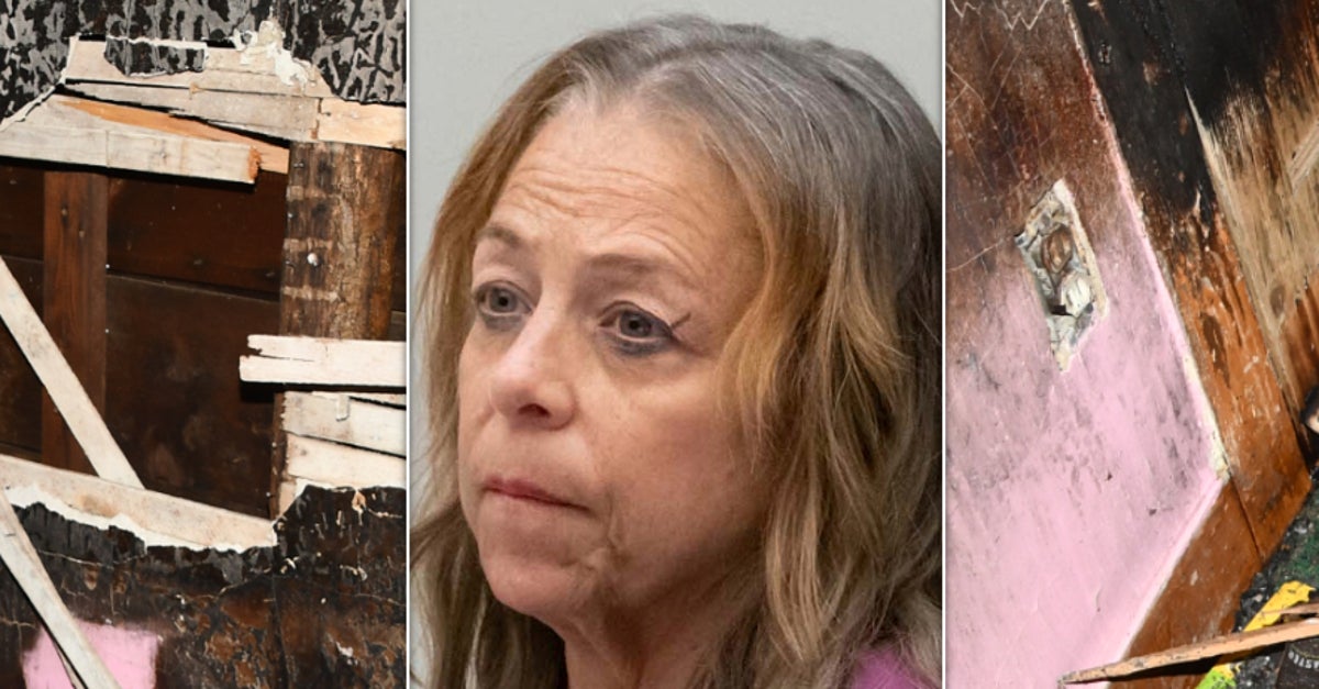 Disturbing Photos Show Home Where Woman Allegedly Held Stepson Captive For ...