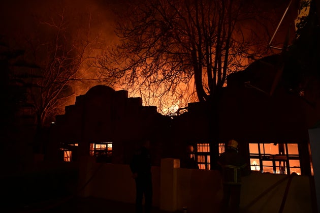 Φωτιά σε εγκαταστάσεις εγκαταλελειμμένου εργοστασίου επί της οδού Αγίου Αντωνίου στα Άνω Πατήσια - Αθήνα, 1 Απριλίου 2025