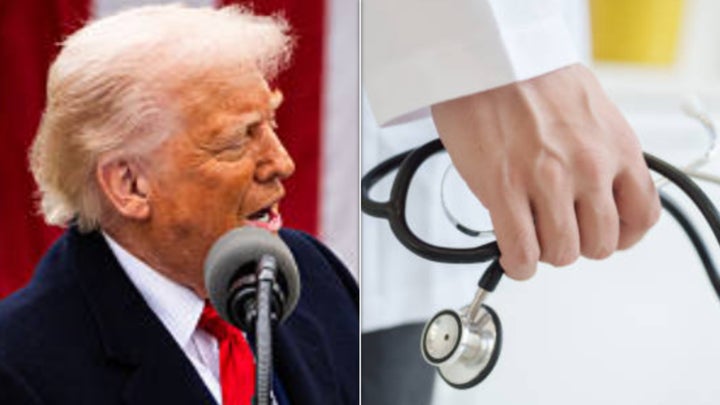 Donald Trump played doctor in a Truth Social post.