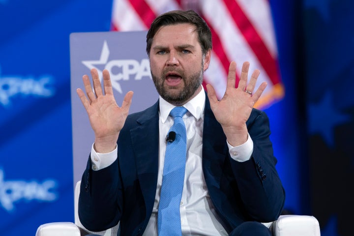 Vice President JD Vance (above) disputed reports that some Trump allies find Elon Musk to be a political liability.