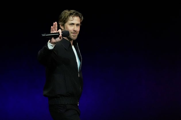 Ο Ράιαν Γκόσλινγκ για το «Project Hail Mary» στο CinemaCon, Caesars Palace, 2 Απριλίου 2025, Λας Βέγκας. (AP Photo/Chris Pizzello)