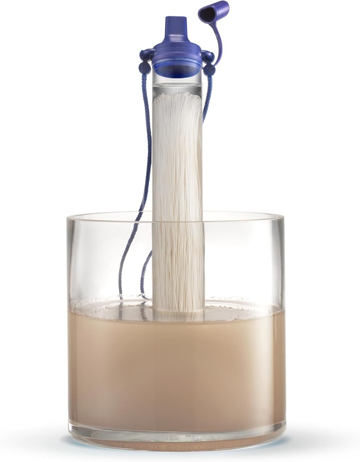(While the device does promise to filter out over 30 contaminants, be sure to check the Lifestraw’s FAQ section to see what the device cannot remove from water, including salt, arsenic, petroleum and trihalomethane, which is a by-product of chlorination.)