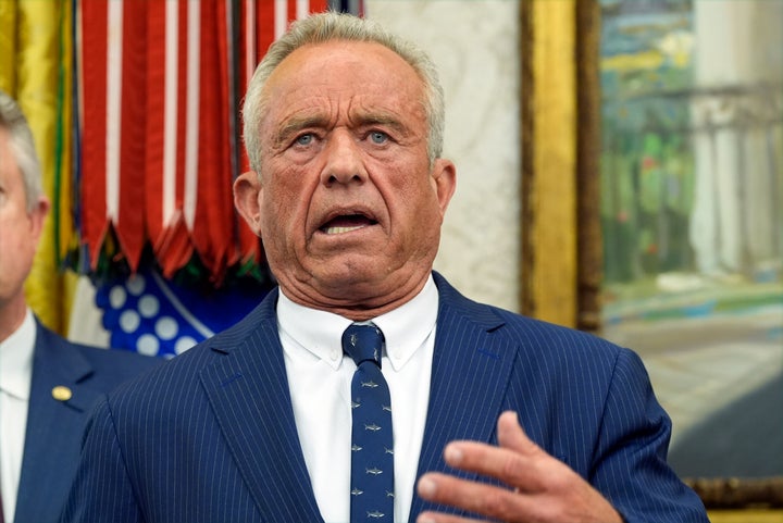 RFK Jr. says he is reacting to thousands of people who shot by mistake 1 Robert F. Kennedy Jr. speaks after sworn in the Secretary of Health and Human Services in the Oval Office on February 13.