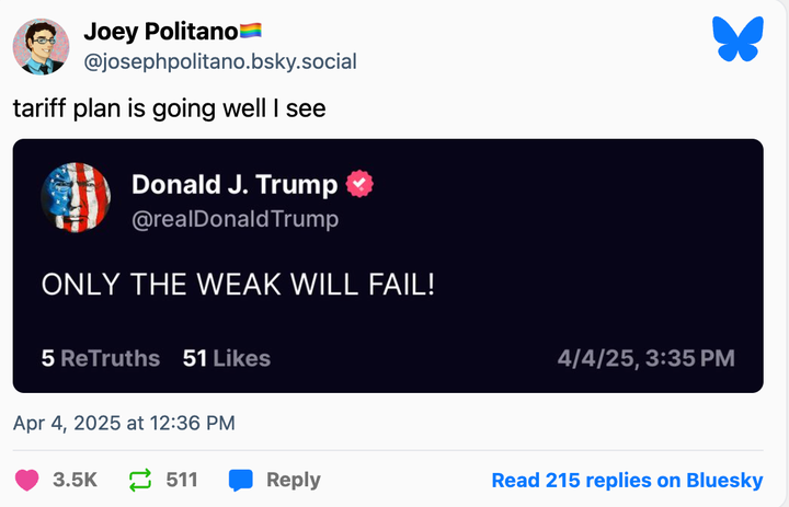 BlueSky post: https://bsky.app/profile/josephpolitano.bsky.social/post/3llz62xpysk2a