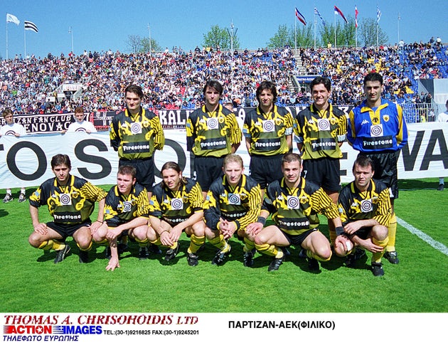 Η 11άδα της ΑΕΚ.