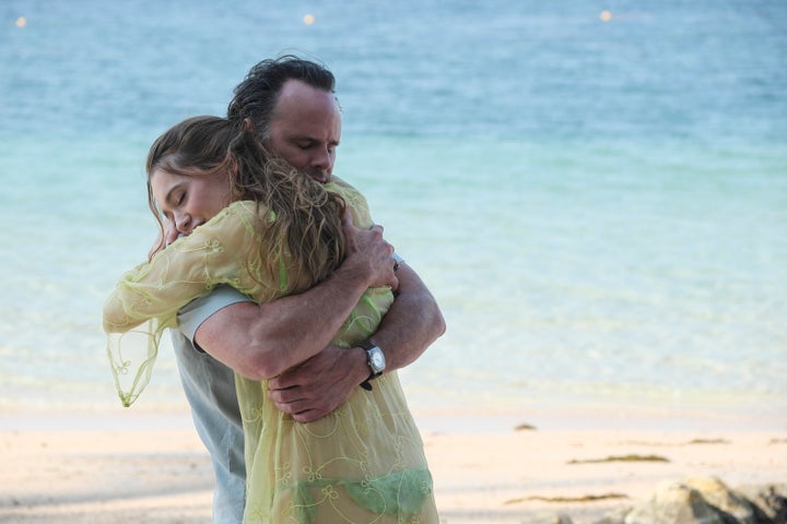 Chelsea and Rick as seen in the final episode of The White Lotus