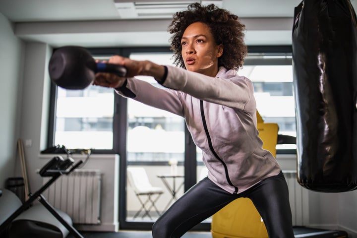 Strength training is an important way to build your bone density so you are more prepared for perimenopause and menopause.