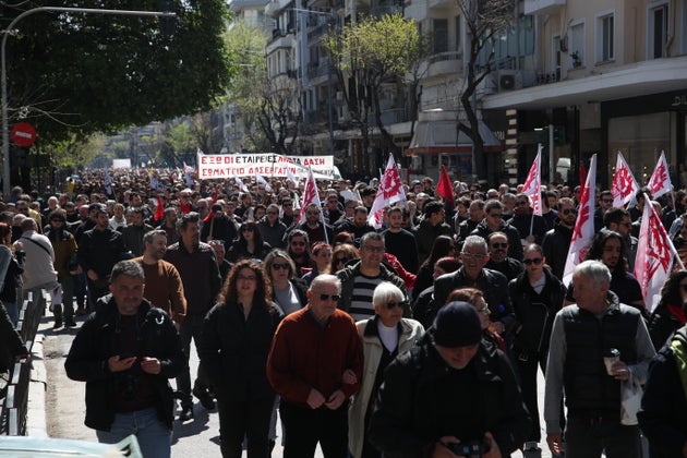 Απεργία 9 Απριλίου 2025, Θεσσαλονίκη