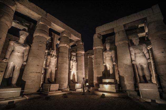 Ο νεκρικός ναός του Ραμσή Β', Λούξορ, Αίγυπτος. (Photo by Mohamed Elshahed/Anadolu Agency via Getty Images)
