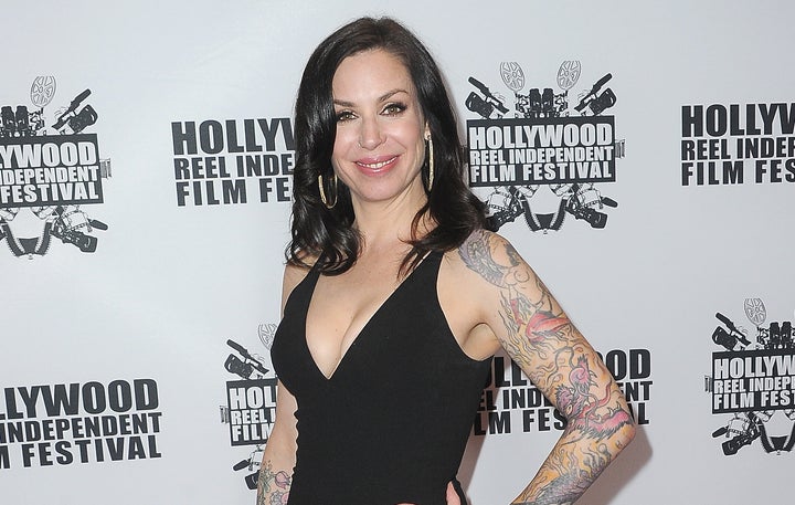 Jillian Lauren arrives for the 2019 Hollywood Reel Independent Film Festival held at Regal LA Live Stadium 14 on February 15, 2019, in Los Angeles.