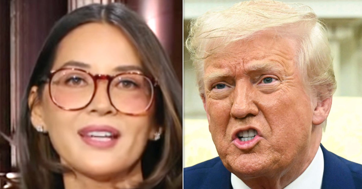 Olivia Munn Mocks Trump's Tariff Suspension on Daily Show