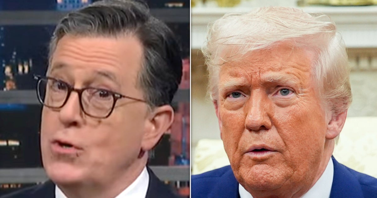 Stephen Colbert Cools Trump's Tariffs Advice With Simple Turn Of A Word