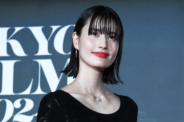 東京・日比谷のTOHOシネマズ日比谷で開かれたイベントに参加した橋本愛さん（2024年11月6日）